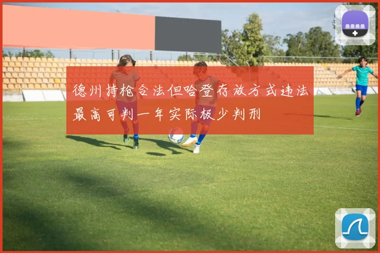 德州持枪合法但哈登存放方式违法最高可判一年实际极少判刑
